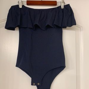 Off the shoulder bodysuit